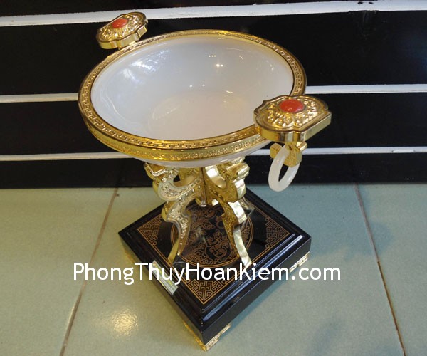 Chậu tụ bảo bạch ngọc, phú quý tài lộc B032 chau tu bao B032 01 Chậu tụ bảo bạch ngọc, phú quý tài lộc B032