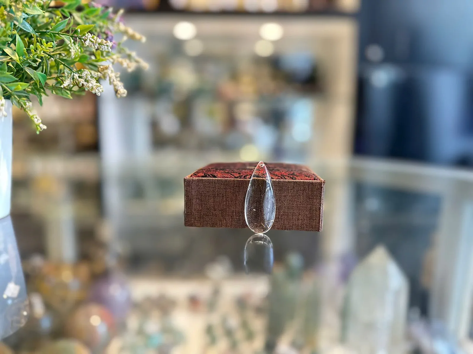 Mặt thạch anh tóc vàng S866-S3-1680